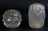 2 RENE LALIQUE PERFUME BURNERS