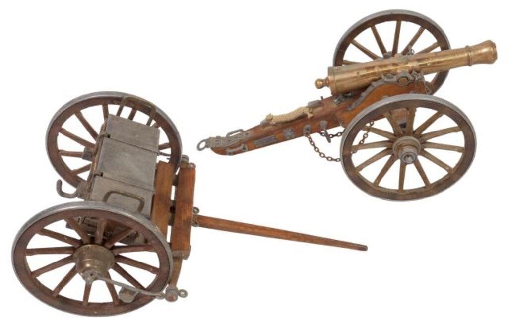 (2) REPLICA 1861 DAHLGREN CANNON