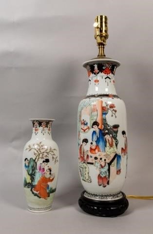 2 REPUBLIC ERA CHINESE PORCELAIN