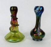 2 RINDSKOPF BOHEMIAN ART GLASS