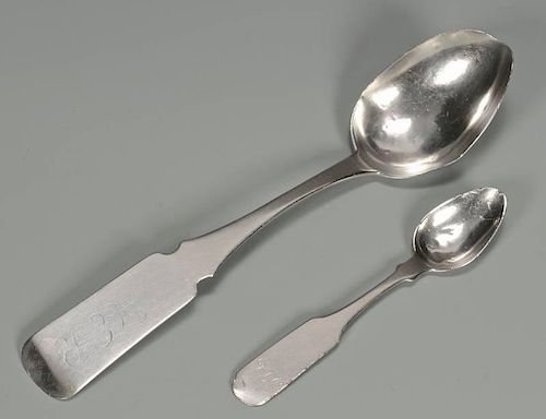 2 RINGO TN COIN SILVER SPOONSTwo