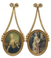 (2) ROCOCO STYLE GILTWOOD FRAM