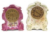 (2) ROCOCO STYLE PORCELAIN SHE