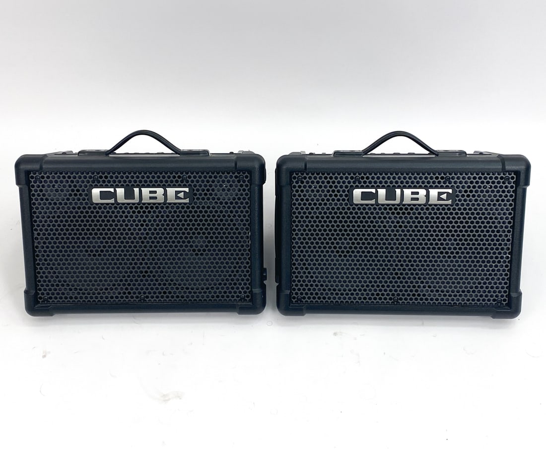 (2) ROLAND CUBE STREET EX STEREO