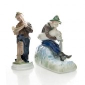 2 ROSENTHAL FIGURINES, MUSICIA