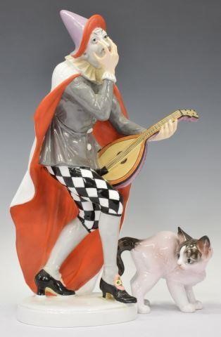 (2) ROSENTHAL PORCELAIN KITTEN &
