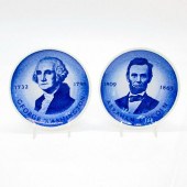 2 ROYAL COPENHAGEN MINI PLATES