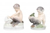 (2) Royal Copenhagen porcelain