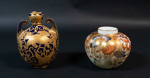 2 ROYAL CROWN DERBY CABINET