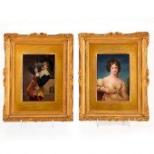 2 ROYAL DOULTON ART PLAQUES SI