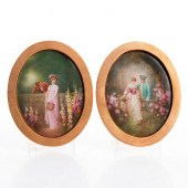 2 ROYAL DOULTON ART PLAQUES SI