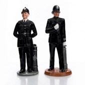 2 ROYAL DOULTON BRITISH POLICE