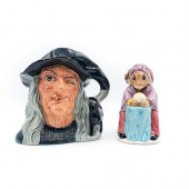 2 ROYAL DOULTON CHARACTER JUG