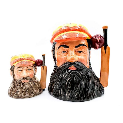 2 ROYAL DOULTON CHARACTER JUGS,