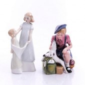 2 ROYAL DOULTON CHILDREN FIGUR