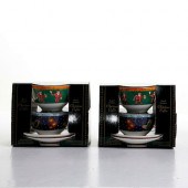 2 ROYAL DOULTON CHRISTMAS COFF