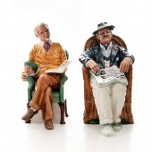 2 ROYAL DOULTON COLLECTIBLE FI
