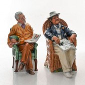 2 ROYAL DOULTON COLLECTIBLE FI
