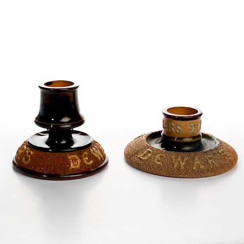 2 ROYAL DOULTON DEWAR'S ADVERTISING