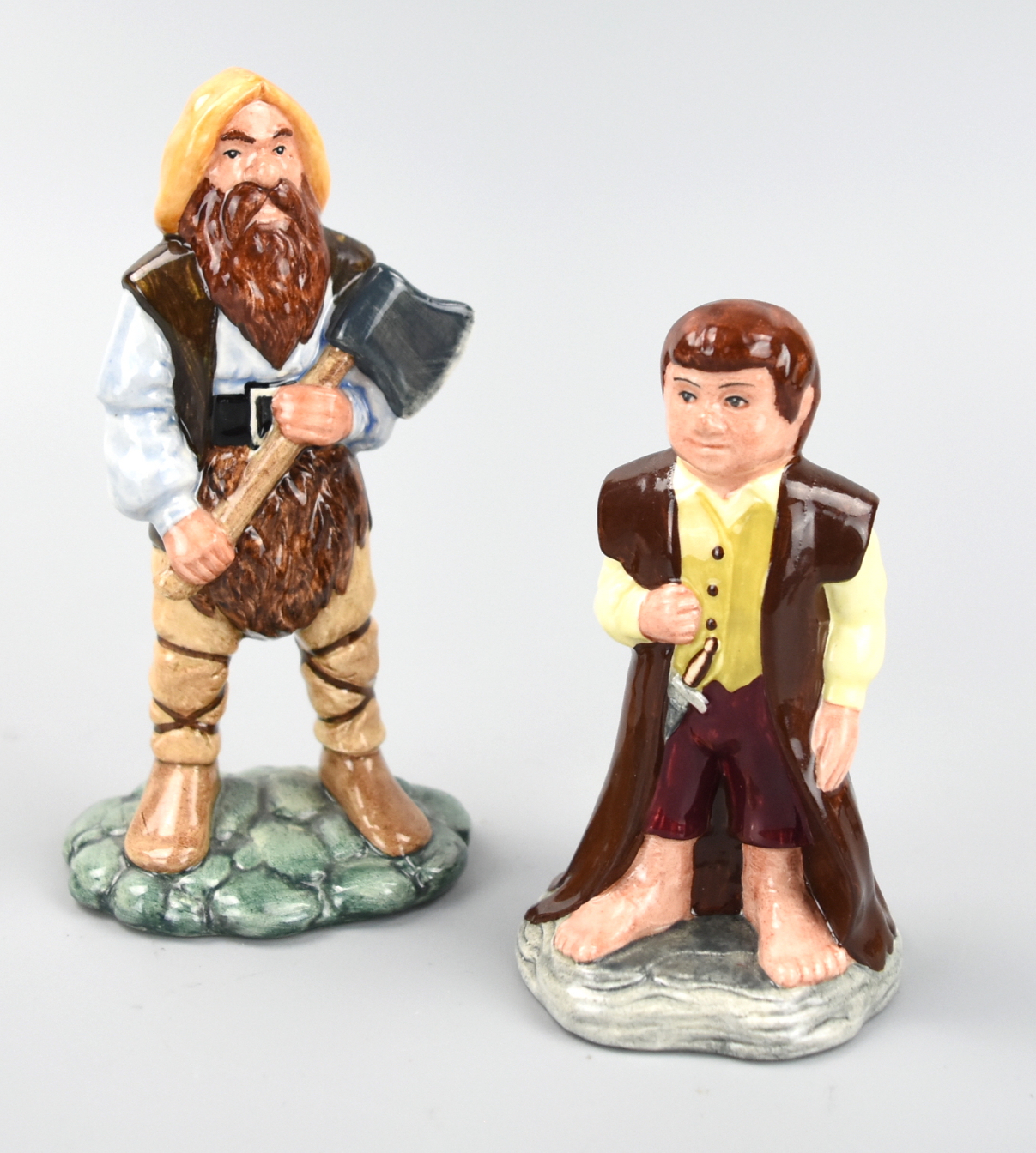 2 ROYAL DOULTON ENGLAND FIGURES A