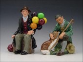 2 ROYAL DOULTON FIGURES: 1) Th