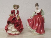 2 ROYAL DOULTON FIGURINES: 1)