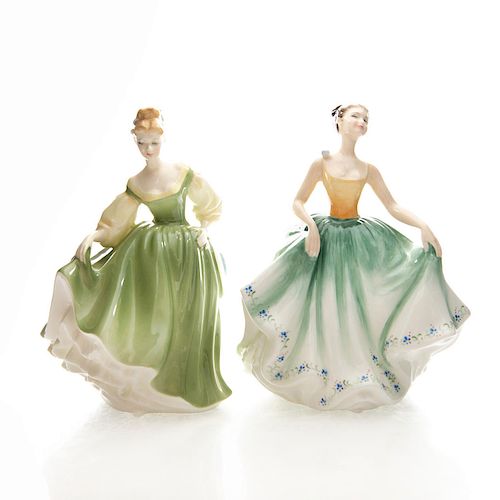 2 ROYAL DOULTON FIGURINES,