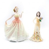 2 ROYAL DOULTON FIGURINES DEBO