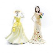 2 ROYAL DOULTON FIGURINES; GEO