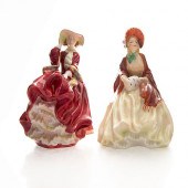 2 ROYAL DOULTON FIGURINES, HER