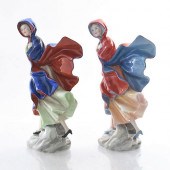 2 ROYAL DOULTON FIGURINES, MAY