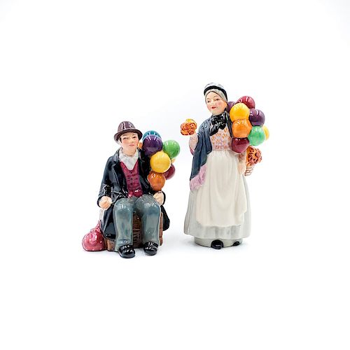 2 ROYAL DOULTON FIGURINES,