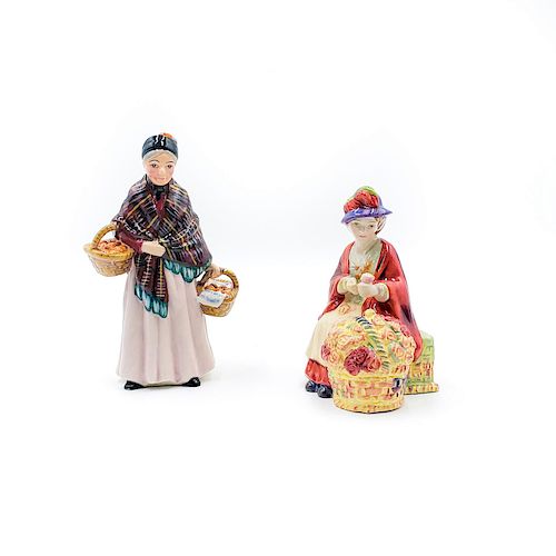 2 ROYAL DOULTON FIGURINES,