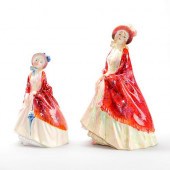 2 ROYAL DOULTON FIGURINES, PAI