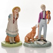 2 ROYAL DOULTON FIGURINES POLL