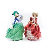 2 ROYAL DOULTON FIGURINES, PRE
