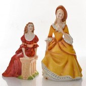 2 ROYAL DOULTON FIGURINES, SAN