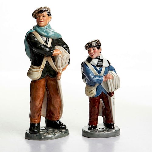 2 ROYAL DOULTON FIGURINES, STREET