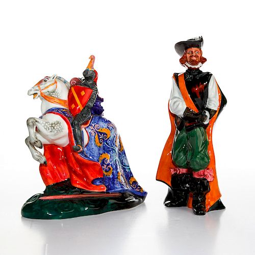 2 ROYAL DOULTON FIGURINES,