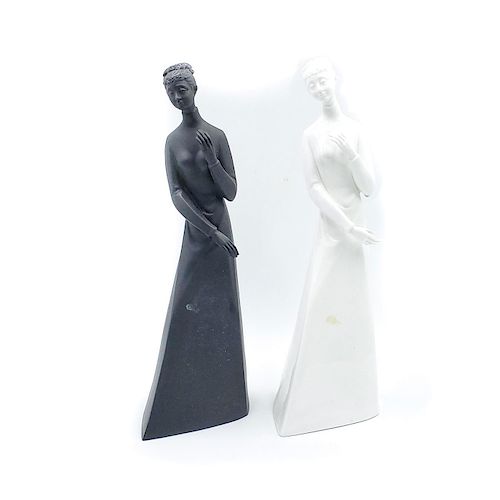 2 ROYAL DOULTON FIGURINES, SYMPATHY