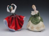 2 ROYAL DOULTON FIGURINES: To