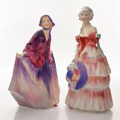 2 ROYAL DOULTON FIGURINES, VER