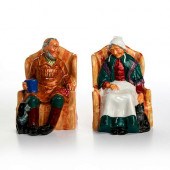 2 ROYAL DOULTON GOLDEN YEARS F