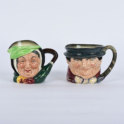 2 ROYAL DOULTON SMALL CHARACTER