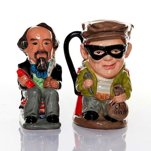2 ROYAL DOULTON SMALL CHARACTER