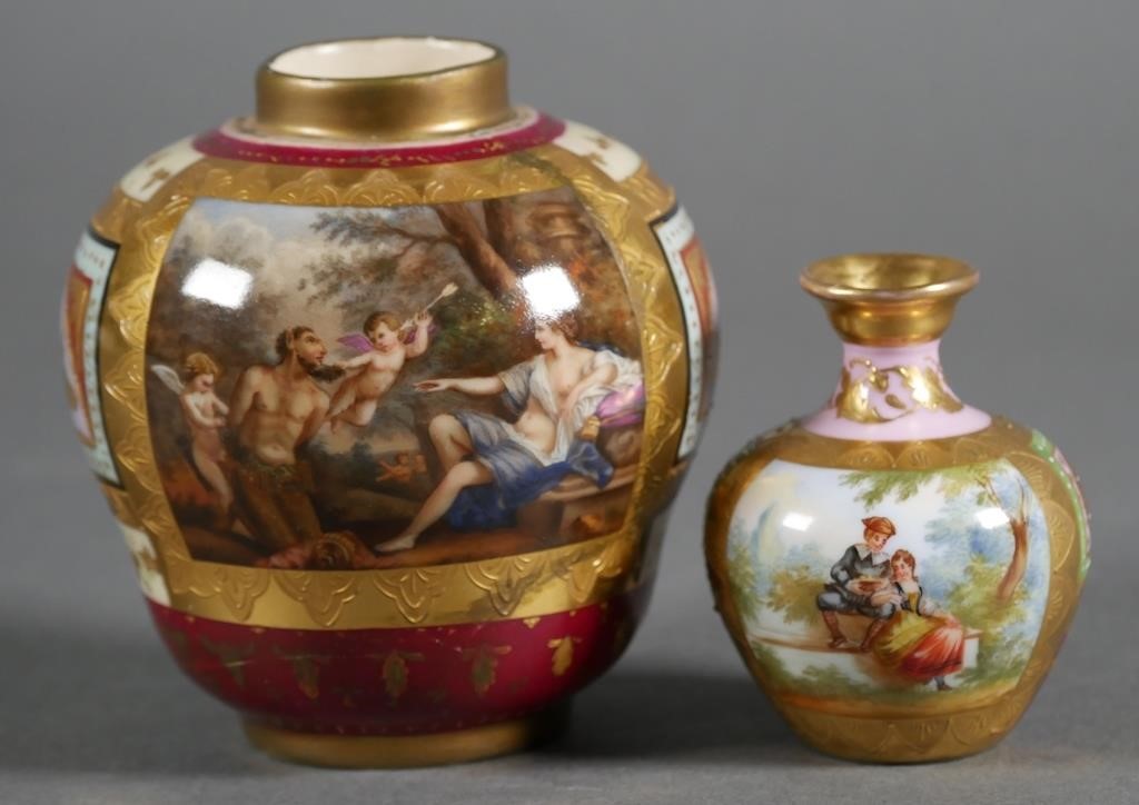 (2) ROYAL VIENNA PORCELAIN