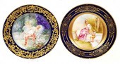 (2) ROYAL VIENNA PORTRAIT PLAT