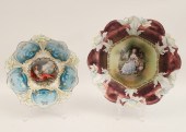 2 RS PRUSSIA PORTRAIT PLATES T