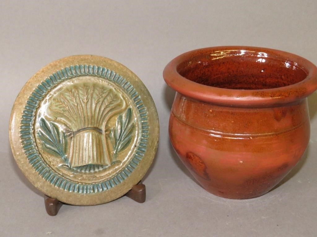 2 RUSSELL STAHL REDWARE ITEMSca.
