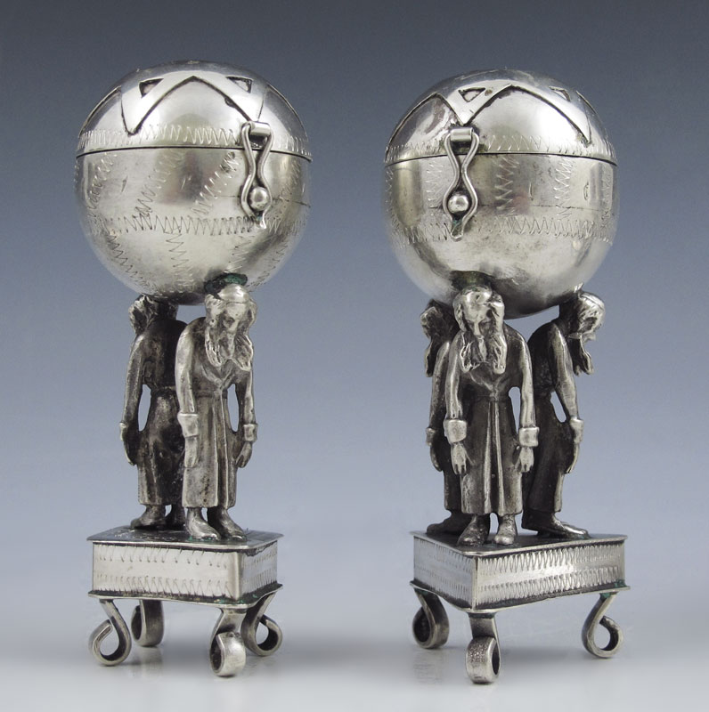 2 RUSSIAN JUDAICA FIGURAL